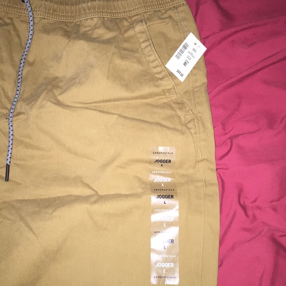 New Khaki Aeropostale Joggers - Picture 2 of 3